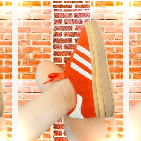 ADIDAS | 7 / 7.5 / 8 | Samba Gazelle Tall Lace-up Platform Sneaker Tennis Shoe - Picture 11 of 12